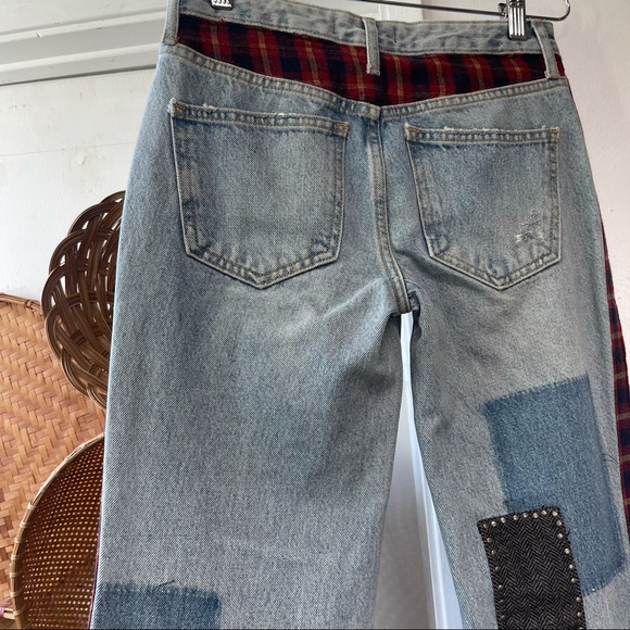 Free People NWT Patch Jeans - Various - Picture 3 of 13